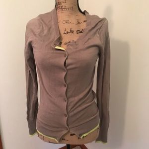 Express Beige Cardigan